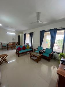 Hall Image of 1500 Sq.ft 3 BHK Apartment / Flat for rent in Kothrud Pune for Rs. 45000