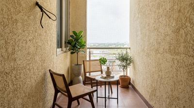 Balcony Image of 1355 Sq.ft 3 BHK Apartment / Flat for rent in Sidheshwar Apna Ashiyana, Bindayaka Jaipur for Rs. 12000