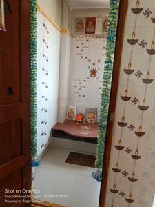 Pooja Room Image of 1300 Sq.ft 3 BHK Apartment / Flat for rent in Modi Paramount Avenue, Nagaram, South Hyderabad Hyderabad for Rs. 16000