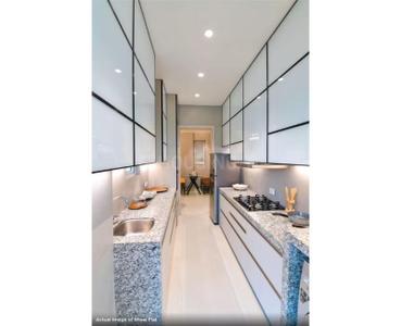 Kitchen Image of 2251 Sq.ft 4 BHK Apartment / Flat for sale in Raymond The Address By GS, Thane West Thane for Rs. 36200000