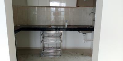 Kitchen Image of 960 Sq.ft 2 BHK Apartment / Flat for sale in Shapoorji Pallonji Sensorium Phase II, Bhoirwadi Pune for Rs. 9500000