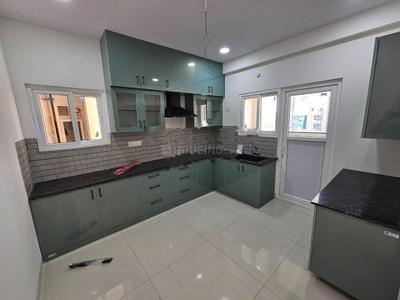 Kitchen Image of 2250 Sq.ft 3 BHK Apartment / Flat for rent in Honer Aquantis, Gopanapalli Hyderabad for Rs. 55000