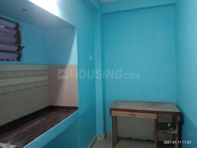 Kitchen Image of 350 Sq.ft 1 BHK Apartment / Flat for sale in Omm Apartment, Kalighat Kolkata for Rs. 3400000