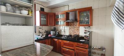 Kitchen Image of 3500 Sq.ft 4 BHK Apartment / Flat for rent in Kesar Harmony, Kharghar Navi Mumbai for Rs. 110000