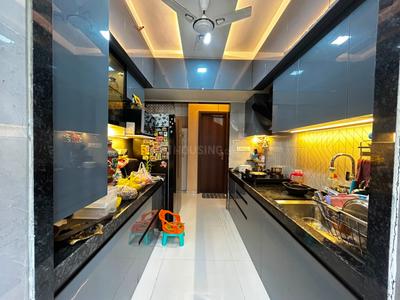 Kitchen Image of 1100 Sq.ft 2 BHK Apartment / Flat for rent in Regency Antilia Phase VI Avana, Ulhasnagar Thane for Rs. 35000