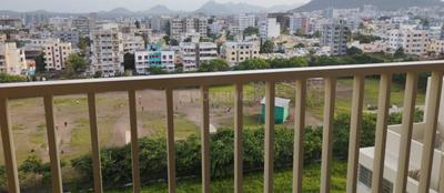 Balcony Image of 720 Sq.ft 1 BHK Apartment / Flat for rent in Jaybhave Raj Crest, Pathardi Phata Nashik for Rs. 18000