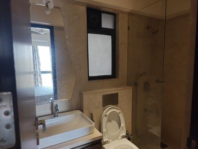 Bathroom Image of 500 Sq.ft 1 BHK Apartment / Flat for rent in Omkar Vive, Kurla West Mumbai for Rs. 64999