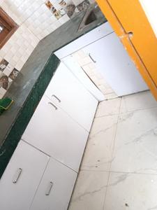 Kitchen Image of 550 Sq.ft 1 RK Builder Floor for rent in Khirki Extension New Delhi for Rs. 14000