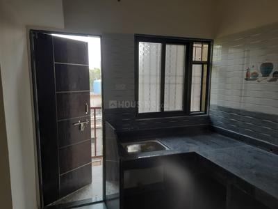Kitchen Image of 659 Sq.ft 1 BHK Apartment / Flat for sale in Adi Mahalaxmi Residency, Malvan Sindhudurg for Rs. 2500000