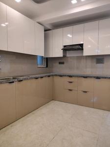 Kitchen Image of 1200 Sq.ft 3 BHK Apartment / Flat for rent in Rajpur New Delhi for Rs. 30000