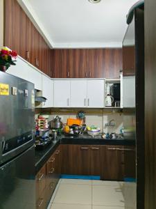 Kitchen Image of 931 Sq.ft 2 BHK Builder Floor for sale in UCHDPL Wave Executive Floors G, Wave City Ghaziabad for Rs. 7400000