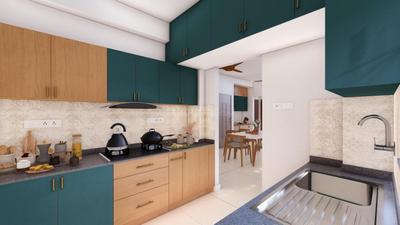 Kitchen Image of 1652 Sq.ft 3.5 BHK Apartment / Flat for rent in Ramaniyam Sankaram, Raja Annamalai Puram Chennai for Rs. 90000