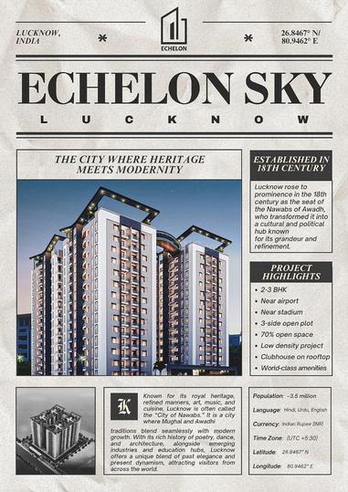 ECHELON SKY Apartment Vrindavan Yojna Lucknoww Main Image 1