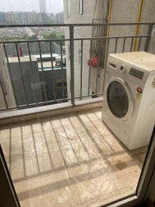 Balcony Image of 1545 Sq.ft 3 BHK Apartment / Flat for rent in Godrej Woods, Sector 43 Noida for Rs. 75100