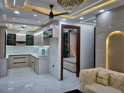 Living Room Image of 900 Sq.ft 3 BHK Apartment / Flat for sale in Dwarka Mor New Delhi for Rs. 7200000