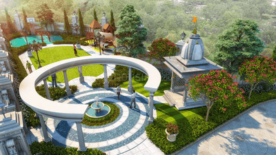 Image of 1390 Sq.ft 2 BHK Apartment / Flat for sale in Tharwani Vedant Palacia, Kalyan West, Kalyan for Rs. 11200000
