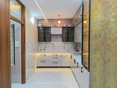 Kitchen Image of 1350 Sq.ft 3 BHK Builder Floor for sale in Indirapuram Ghaziabad for Rs. 9250237