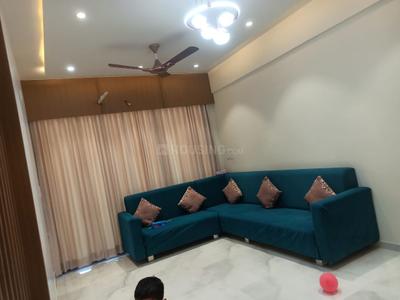Hall Image of 1900 Sq.ft 3 BHK Apartment / Flat for rent in Ankur Sanidhya, Randesan Gandhinagar for Rs. 35000