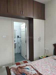 Bedroom Image of 2000 Sq.ft 3 BHK Apartment / Flat for rent in Aparna Sarovar Grande, Gopanapalli Hyderabad for Rs. 50000