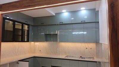 Kitchen Image of 1350 Sq.ft 3 BHK Apartment / Flat for sale in Shalimar Garden Ghaziabad for Rs. 8450000