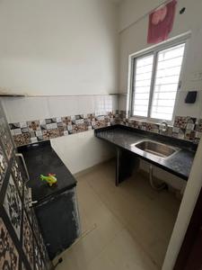 Kitchen Image of 1000 Sq.ft 2 BHK Apartment / Flat for rent in Hitech Residency, New Town Kolkata for Rs. 11000