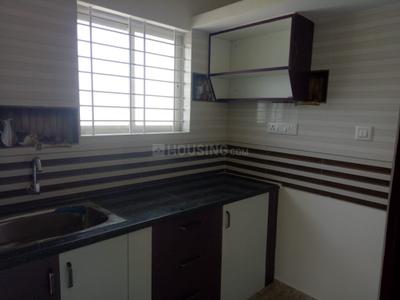 Kitchen Image of 600 Sq.ft 1 BHK Apartment / Flat for rent in Hebbal Bengaluru for Rs. 17500