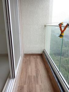Balcony Image of 750 Sq.ft 1 BHK Apartment / Flat for rent in Ashar Arize, Kalwa Thane for Rs. 30000