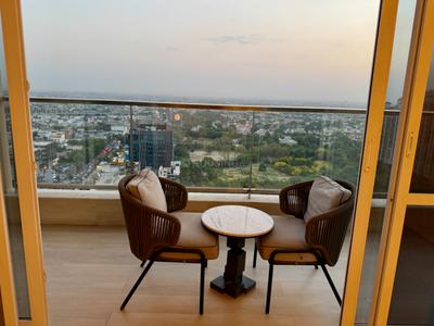 Balcony Image of 2301 Sq.ft 3.5 BHK Apartment / Flat for sale in DLF One Midtown, Karampura New Delhi for Rs. 64000000
