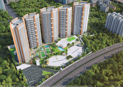 Image of 967 Sq.ft 2 BHK Apartment / Flat for sale in Hinjawadi Phase 3, Pune for Rs. 7300000
