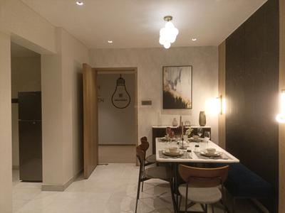 Living Room Image of 680 Sq.ft 2 BHK Apartment / Flat for rent in Vaibhavlaxmi Eastern Groves Phase 2, Vikhroli East Mumbai for Rs. 45000