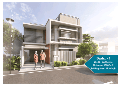 Image of 1000 Sq.ft 2 BHK Villa for sale in Shanthi Nagar West, Hosur for Rs. 2800000