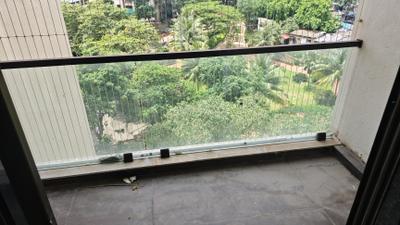 Balcony Image of 1450 Sq.ft 3 BHK Apartment / Flat for rent in Poonam Vaishno Heights, Malad East Mumbai for Rs. 90000