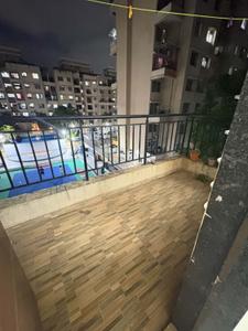 Balcony Image of 1050 Sq.ft 2 BHK Apartment / Flat for rent in Essen Shonest Towers, Wakad Pune for Rs. 29000
