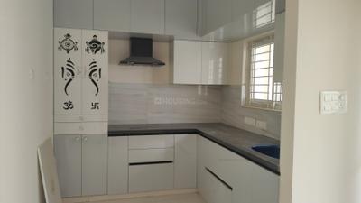 Kitchen Image of 1299 Sq.ft 3 BHK Apartment / Flat for rent in Sri Balaji Rose Woods, K R Puram Bengaluru for Rs. 40000