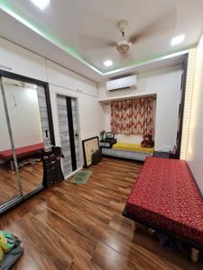 Bedroom Image of 1000 Sq.ft 1.5 BHK Apartment / Flat for rent in Vashi Navi Mumbai for Rs. 48000