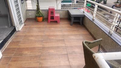 Balcony Image of 1500 Sq.ft 3 BHK Apartment / Flat for rent in Rane Nagar Nashik for Rs. 36000