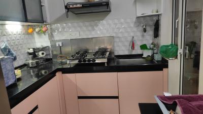 Kitchen Image of 950 Sq.ft 2 BHK Apartment / Flat for sale in Godrej Hillside 2, Mahalunge Pune for Rs. 7999000