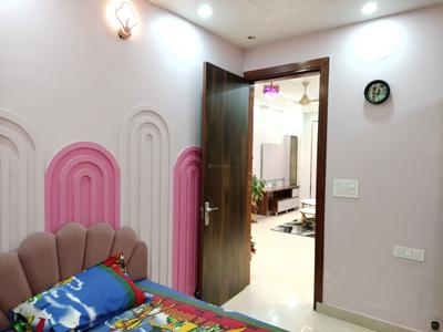 Bedroom Image of 765 Sq.ft 3 BHK Builder Floor for sale in Nangli Sakrawati New Delhi for Rs. 6500000