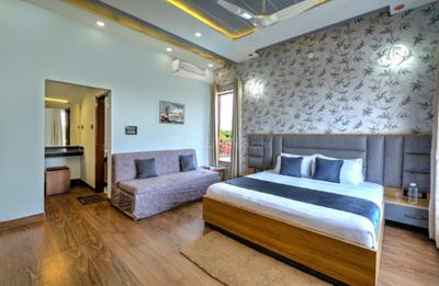 Bedroom Image of 1100 Sq.ft 3 BHK Apartment / Flat for rent in Panam Agrim Heights, Bholav Bharuch for Rs. 21000