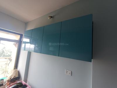 Kitchen Image of 980 Sq.ft 2 BHK Apartment / Flat for rent in Mangala Mayurs Nature Glory, Kalwa Thane for Rs. 45000