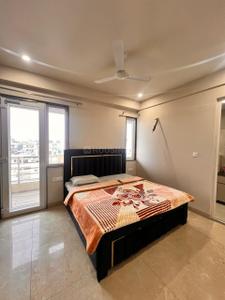 Bedroom Image of 1400 Sq.ft 1 BHK Builder Floor for rent in Sector 17 Gurgaon for Rs. 35000