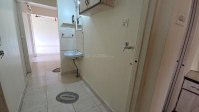 Bathroom Image of 700 Sq.ft 1 BHK Independent House for rent in Mahalaxmi Nagar, Balaji Nagar Pune for Rs. 20000