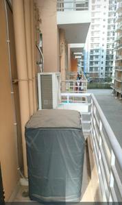 Balcony Image of 580 Sq.ft 1 BHK Apartment / Flat for sale in Breez Global Heights, Sector 33 Sohna for Rs. 3800000