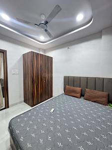 Bedroom Image of 850 Sq.ft 1 BHK Independent House for rent in Mahalakshmi Nagar Indore for Rs. 18000