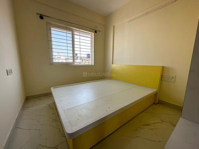 Bedroom Image of 650 Sq.ft 1 BHK Apartment / Flat for rent in Indira Nagar Bengaluru for Rs. 32000