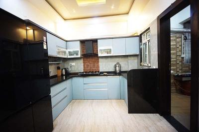 Kitchen Image of 3000 Sq.ft 3 BHK Independent House for sale in Lohegaon Pune for Rs. 18500000