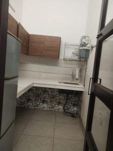 Kitchen Image of 580 Sq.ft 1 RK Builder Floor for rent in Civil Lines Ludhiana for Rs. 12000