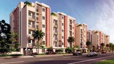 Image of 931 Sq.ft 2 BHK Apartment / Flat for sale in Kattupakkam, Chennai for Rs. 8500000