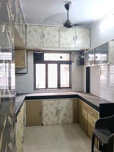 Kitchen Image of 810 Sq.ft 2 BHK Apartment / Flat for rent in Kasarvadavali Thane for Rs. 30000