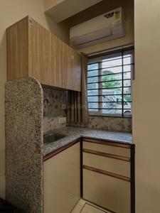 Kitchen Image of 350 Sq.ft 1 RK Builder Floor for rent in Scheme 78 Indore for Rs. 13000